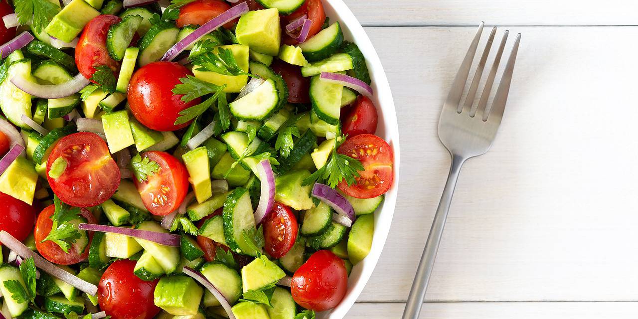 Avocado & Tomato Salad