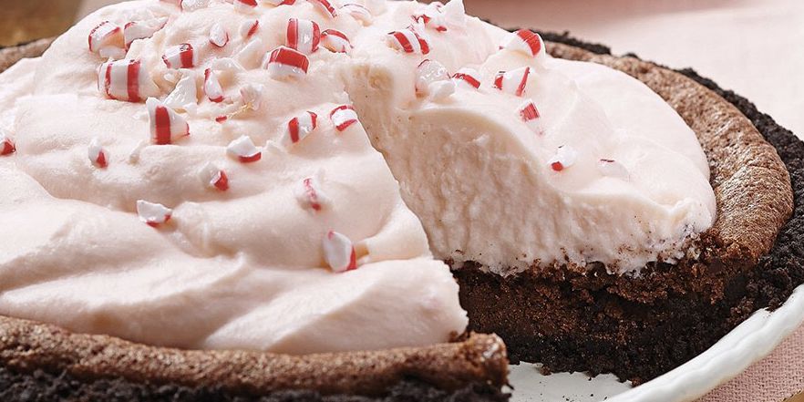 Vegan and Gluten Free Peppermint Cream Pie