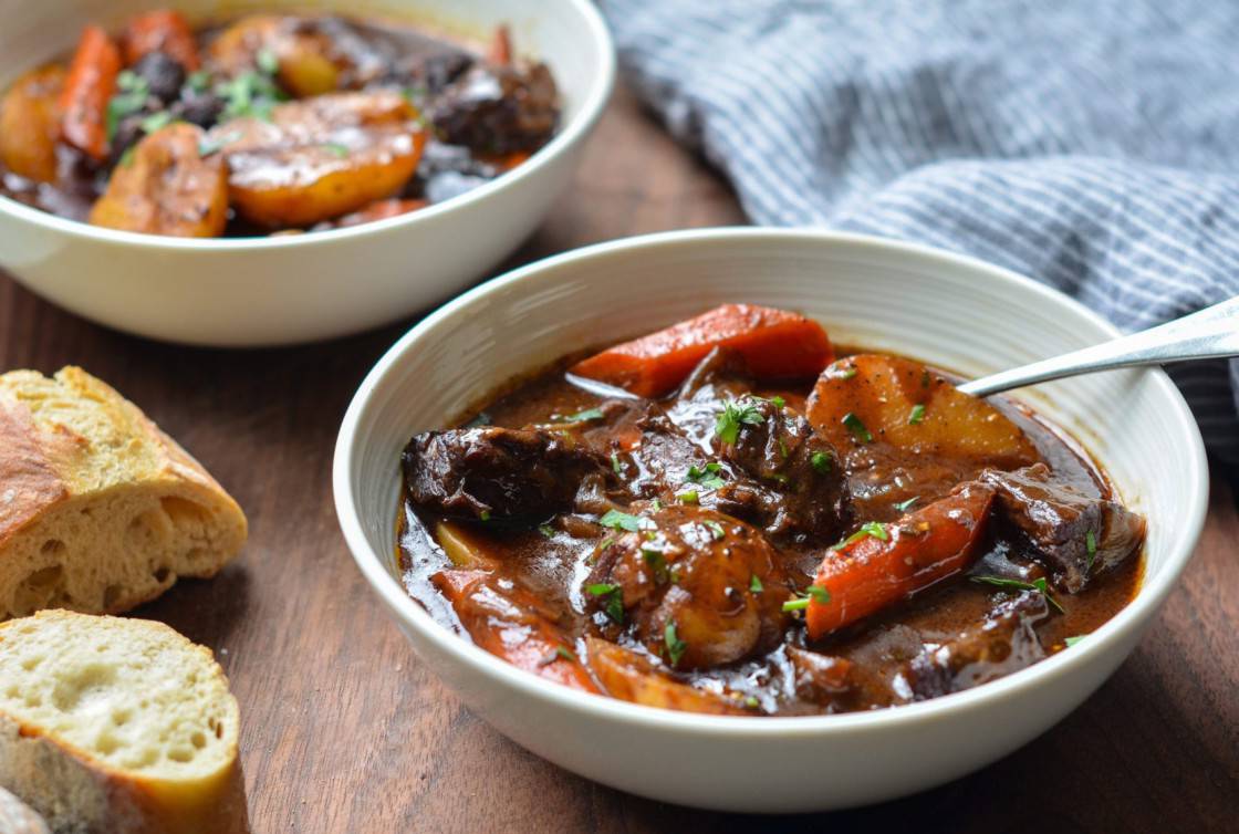 Beef Stew with Carrots & Potatoes