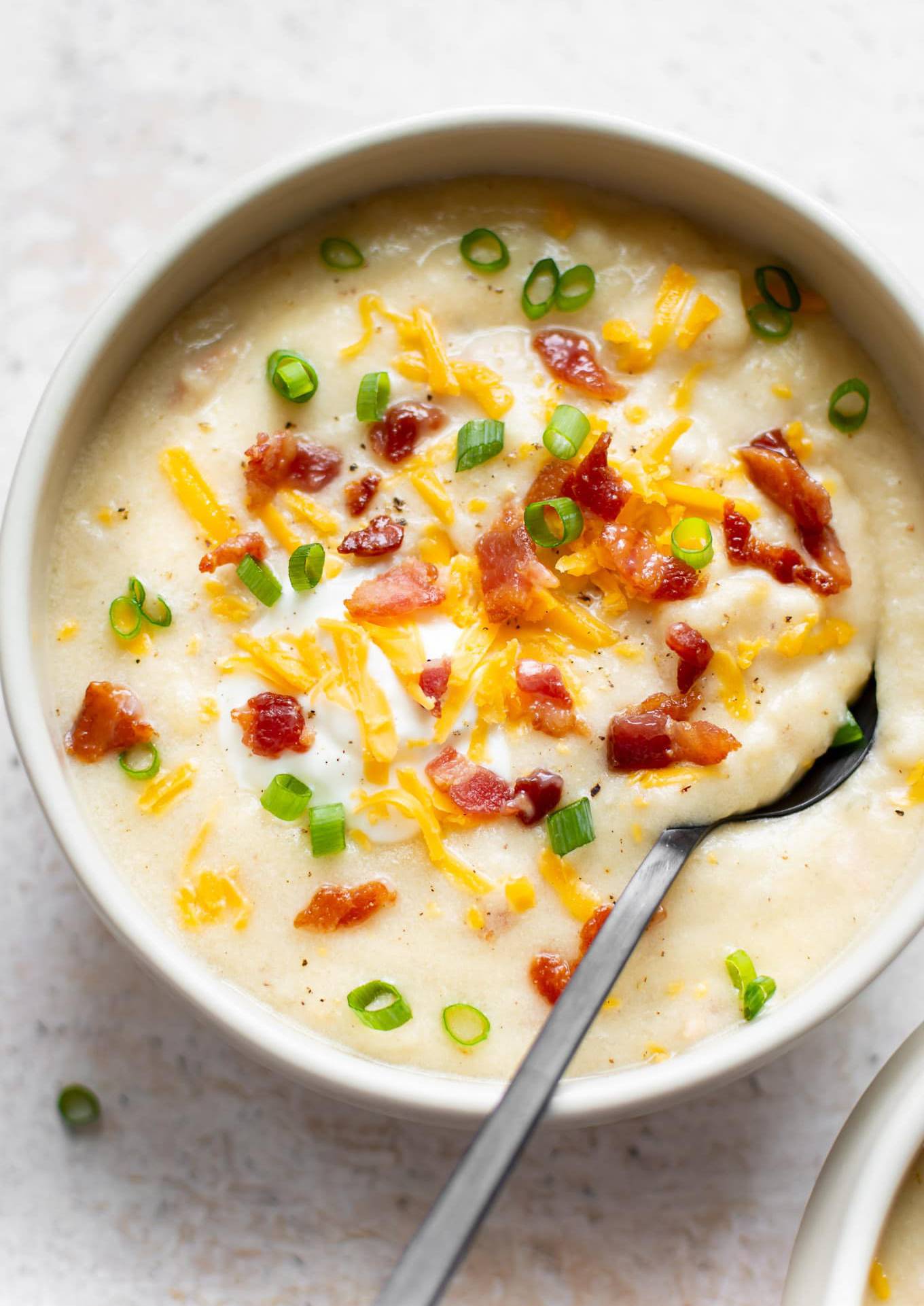 Easy Loaded Baked Potato Soup