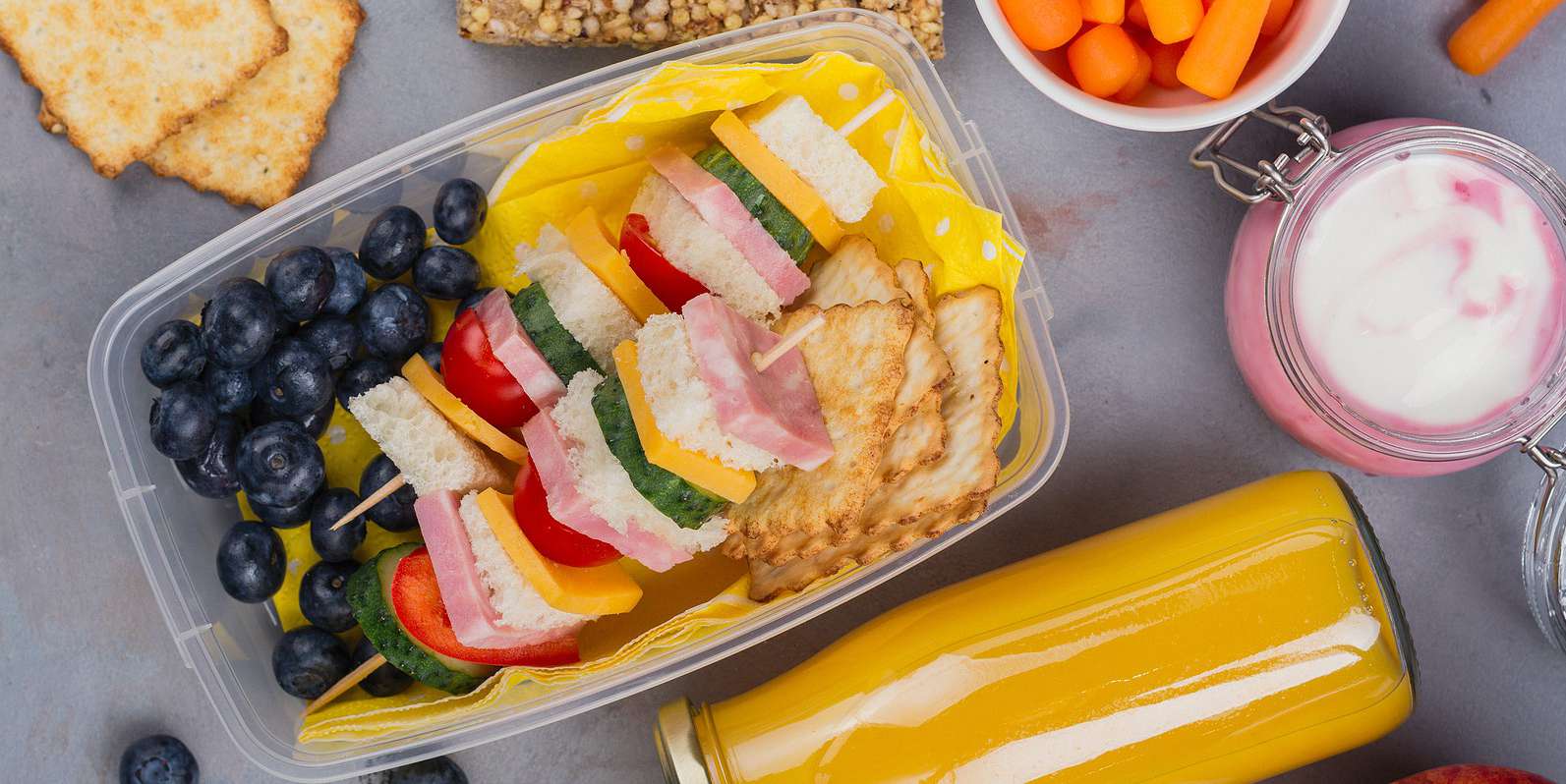 Sandwich Kebobs Bento Box