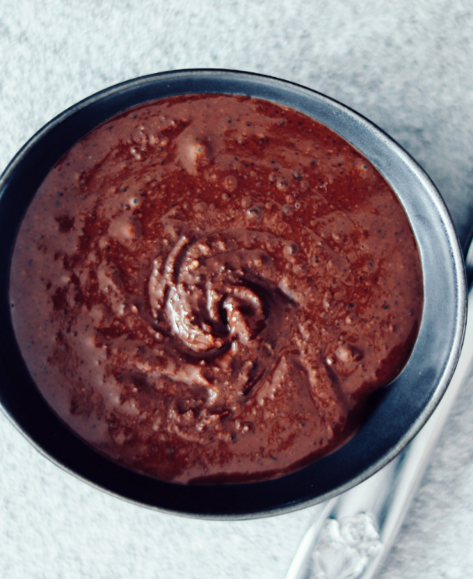 Tartine de noisette et chocolat