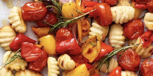 Crispy Sheet Pan Gnocchi and Veggies