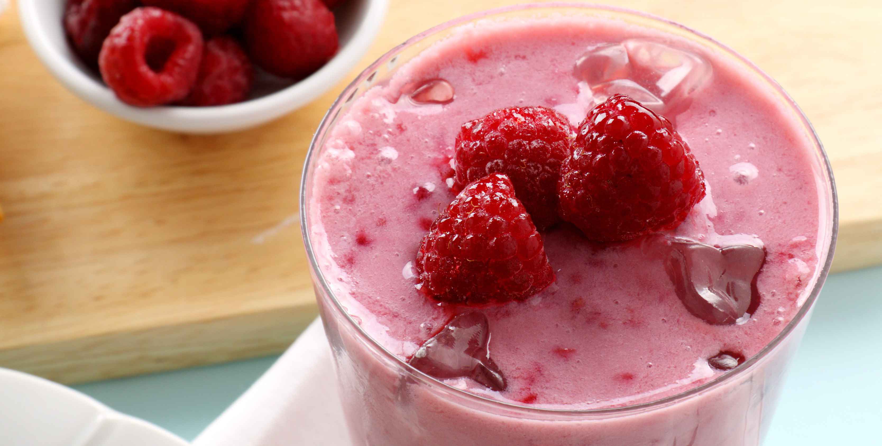 Raspberry Vanilla Smoothie