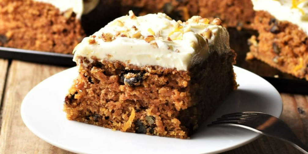 Low Sugar Carrot Cake