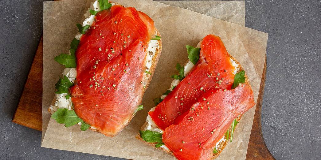 Smoked Salmon Potato Tartine