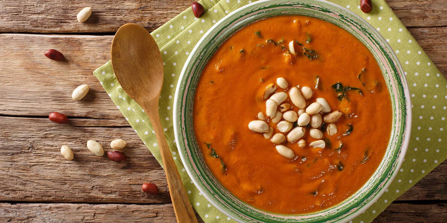 Vegetarian West-African Peanut Soup