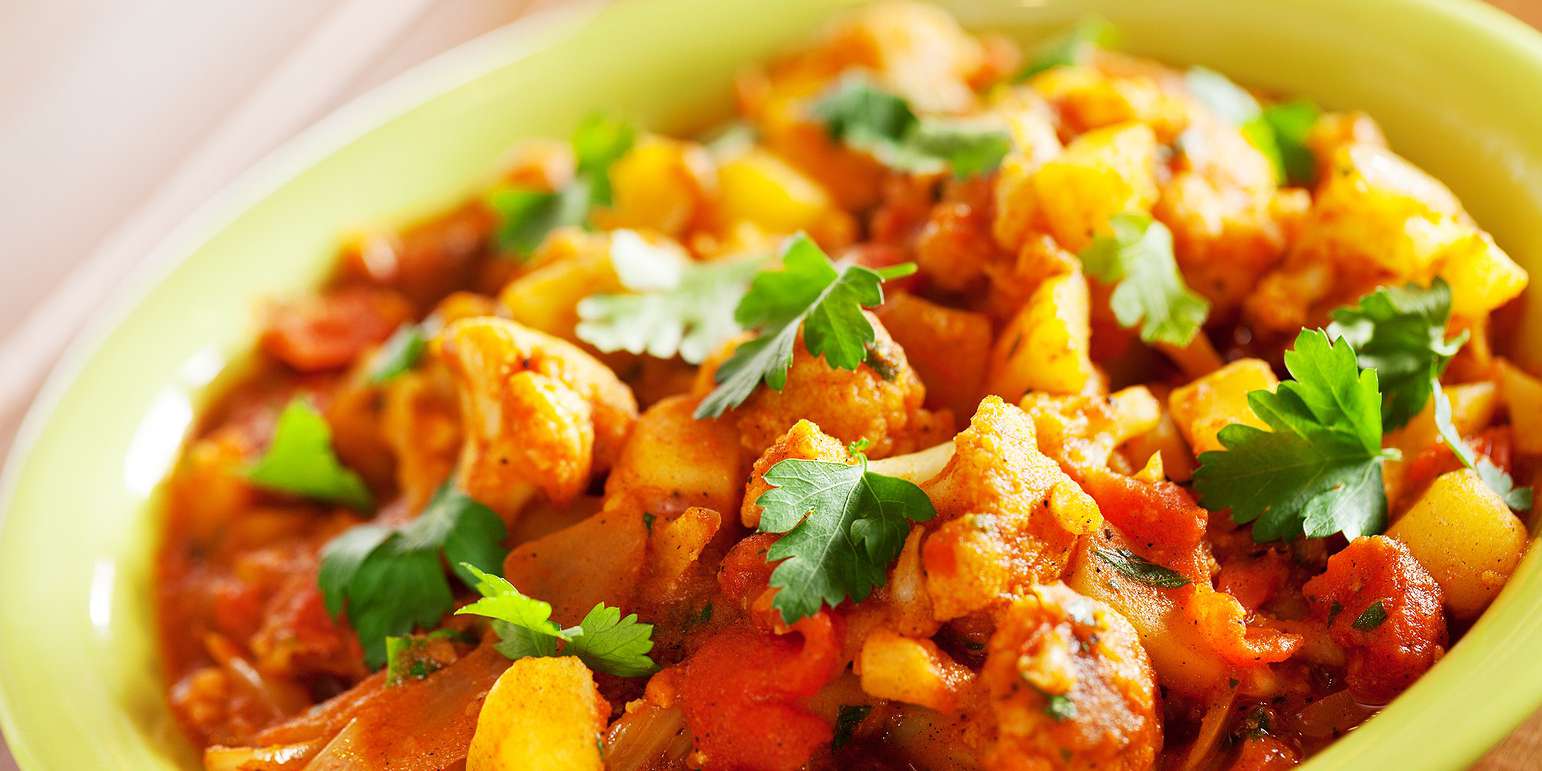 Aloo Gobi Potato and Cauliflower