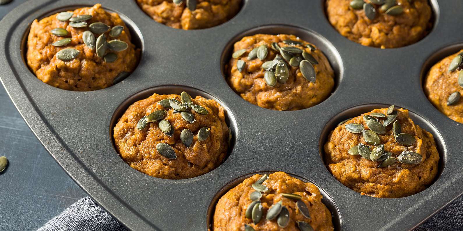 Pumpkin Pie Oat Muffins