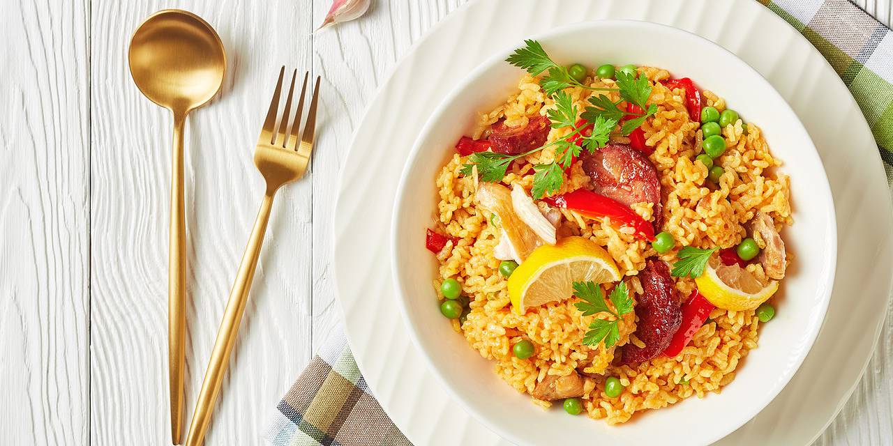 Chicken and Veggie Paella