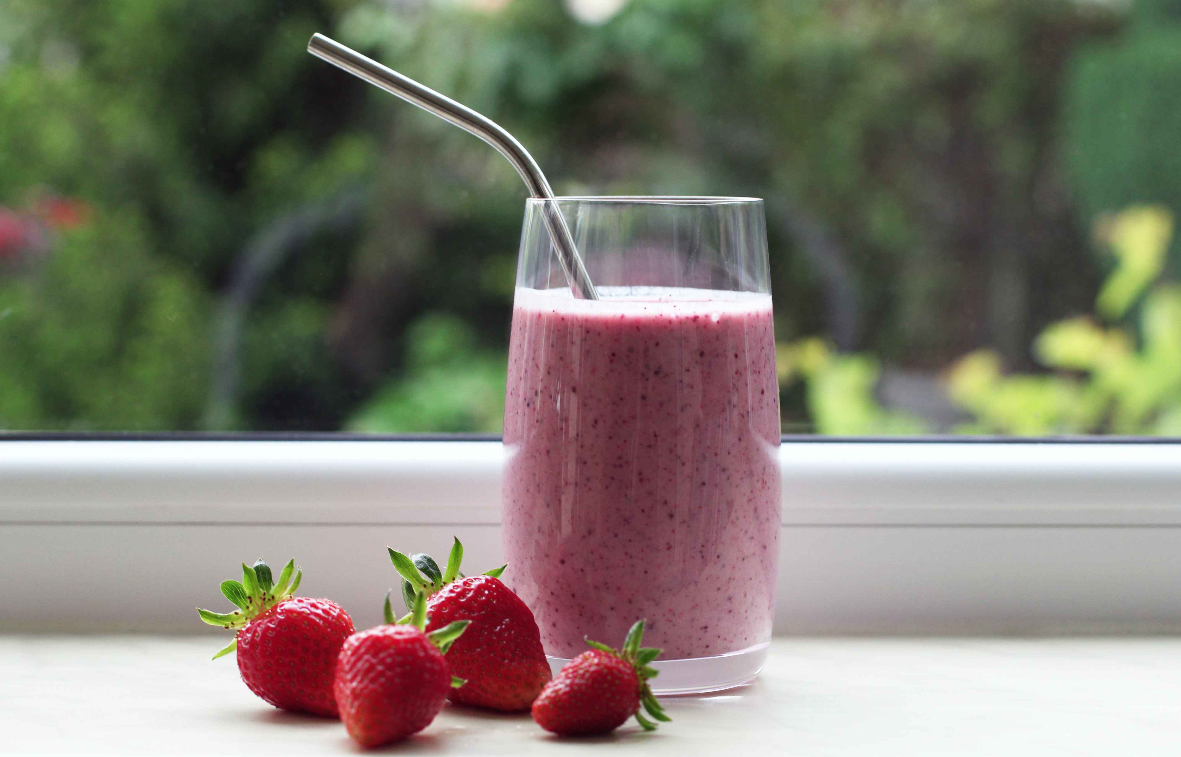 Strawberry Kiwi Smoothie