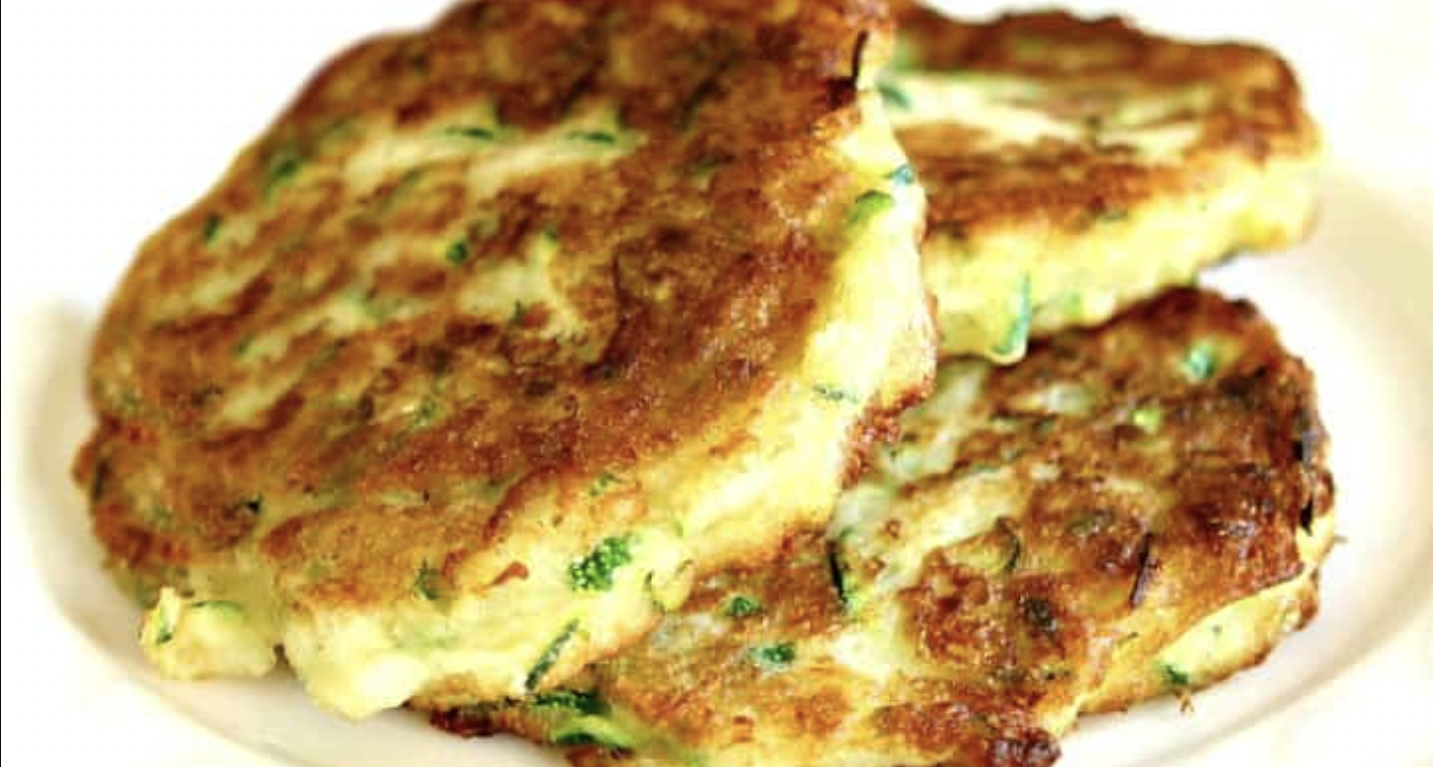 Zucchini Fritters with Chickpea Flour