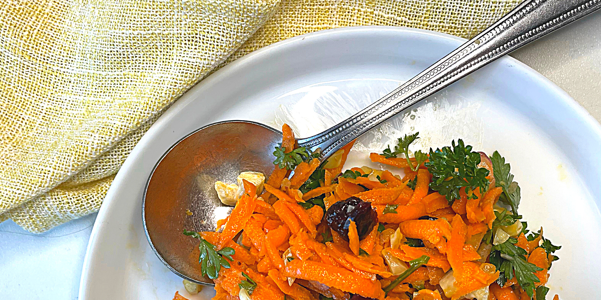 Easy Grated Carrot Salad Recipe