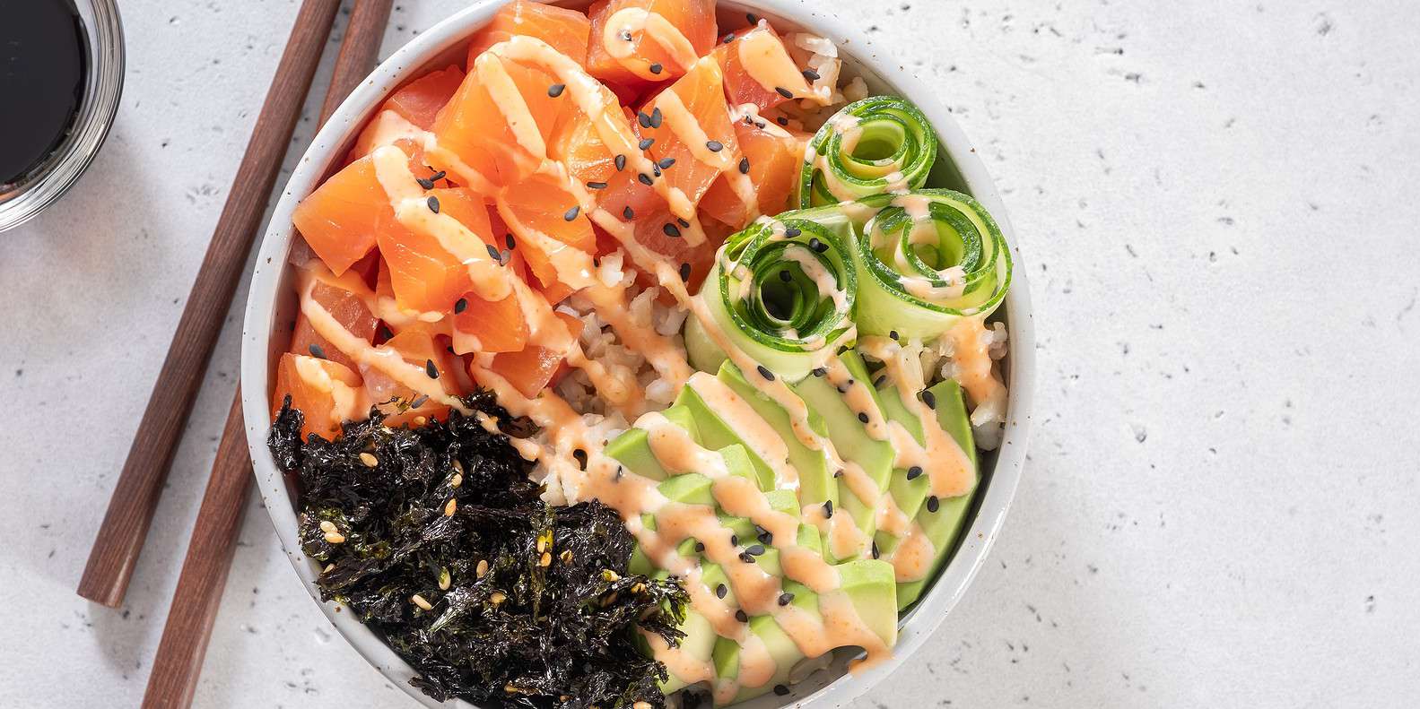 Salmon Sushi Bowls