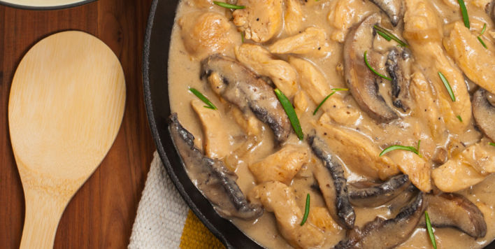 Pork Stroganoff