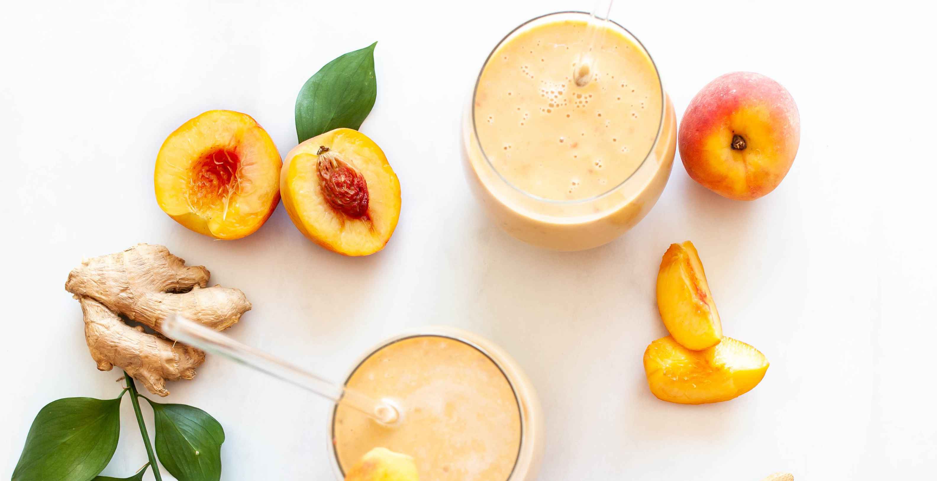 Peaches and Cream Smoothie