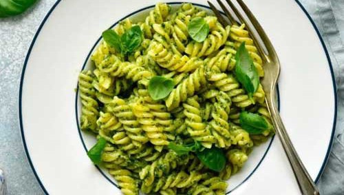 Pesto with Moringa Pasta
