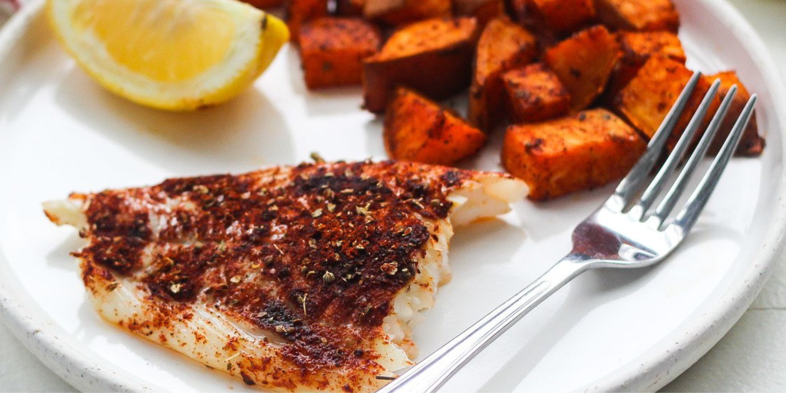 One Pan Cod & Sweet Potato