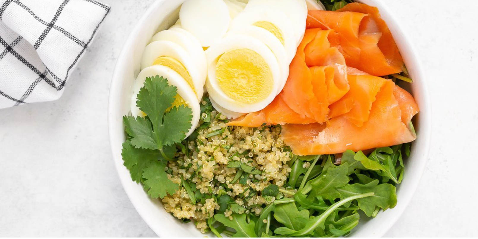 Smoked Salmon & Quinoa Bowl