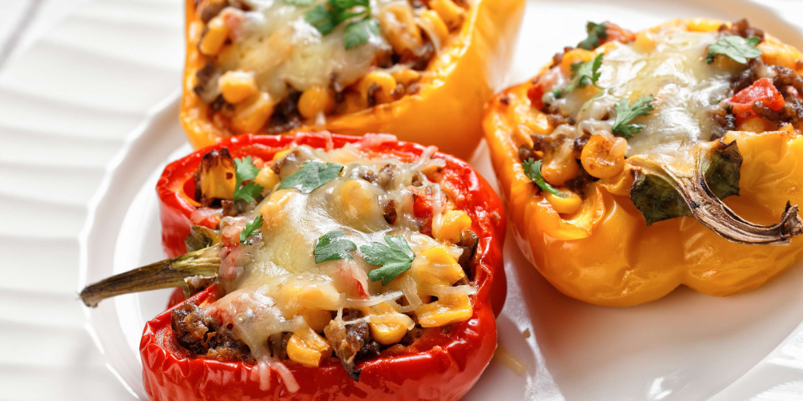 Keto Mexican Stuffed Peppers Recipe