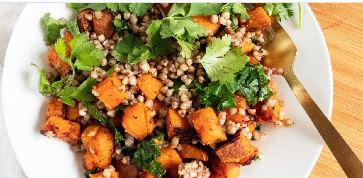 Buckwheat Sweet Potato Bowl