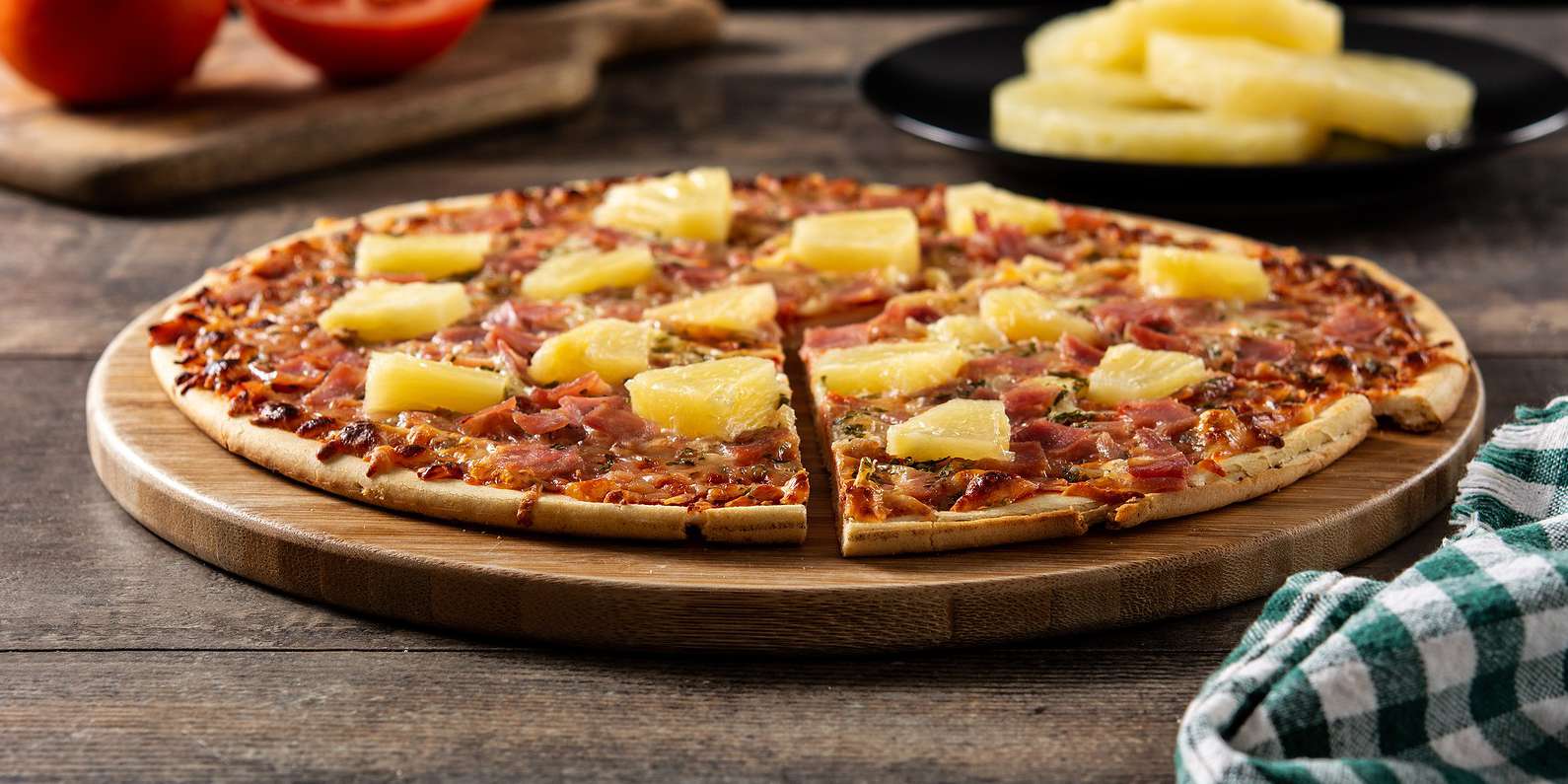 Kidney-Friendly Pineapple and Cheese Pizza
