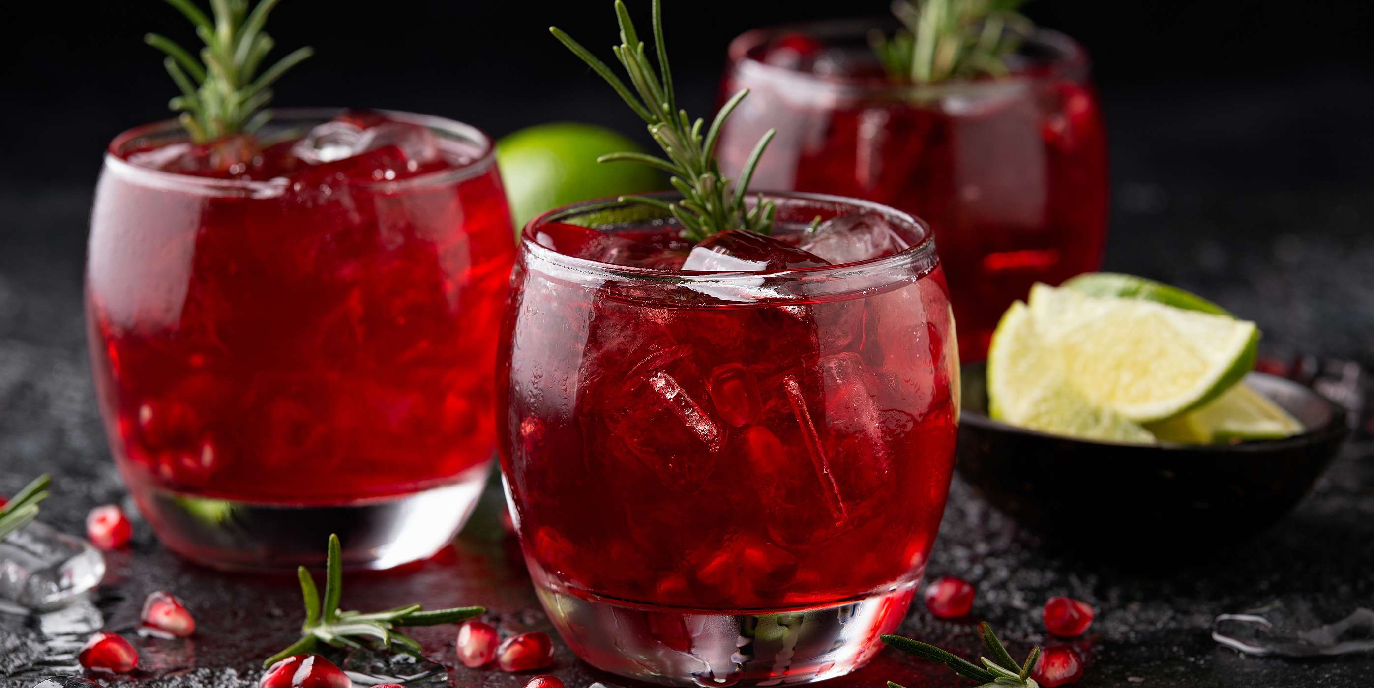 Sparkling Pomegranate-Chai Mocktail