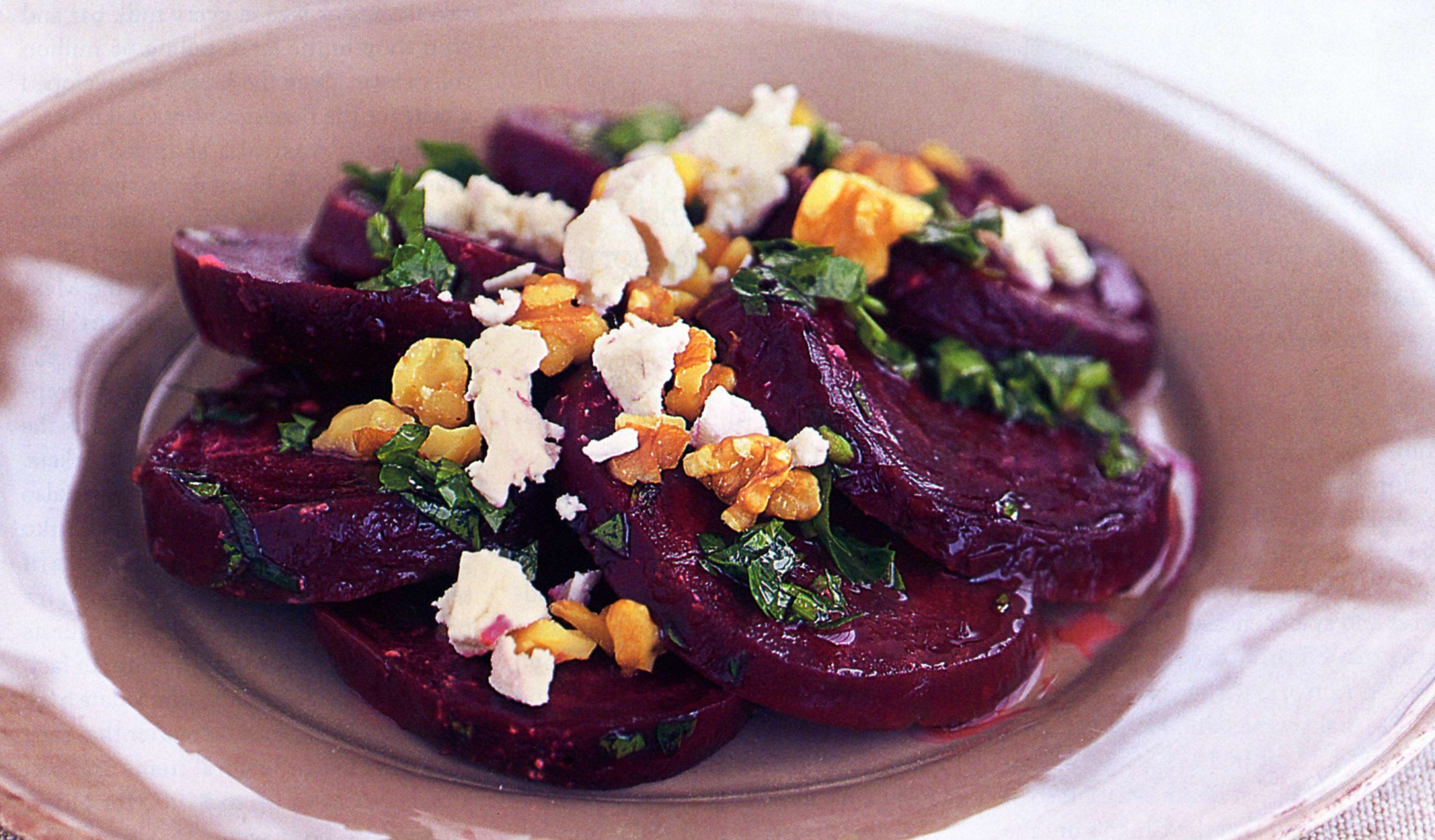 Beet and Goat Cheese Salad