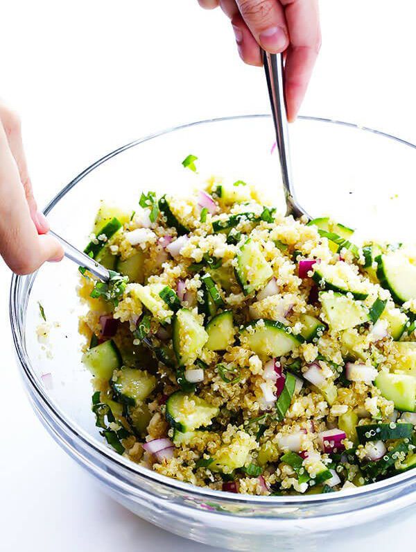 Cucumber Quinoa Salad