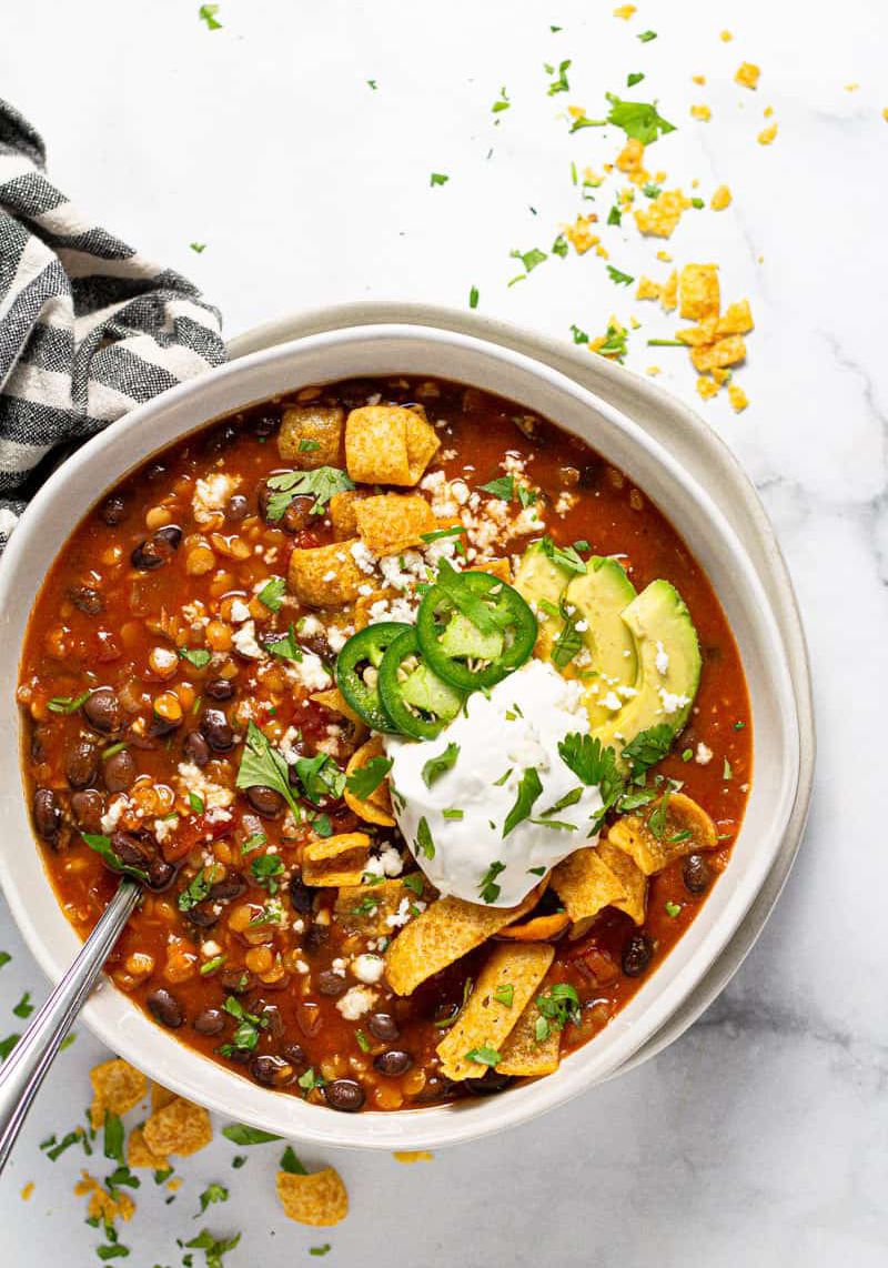 Vegan Black Bean Chili