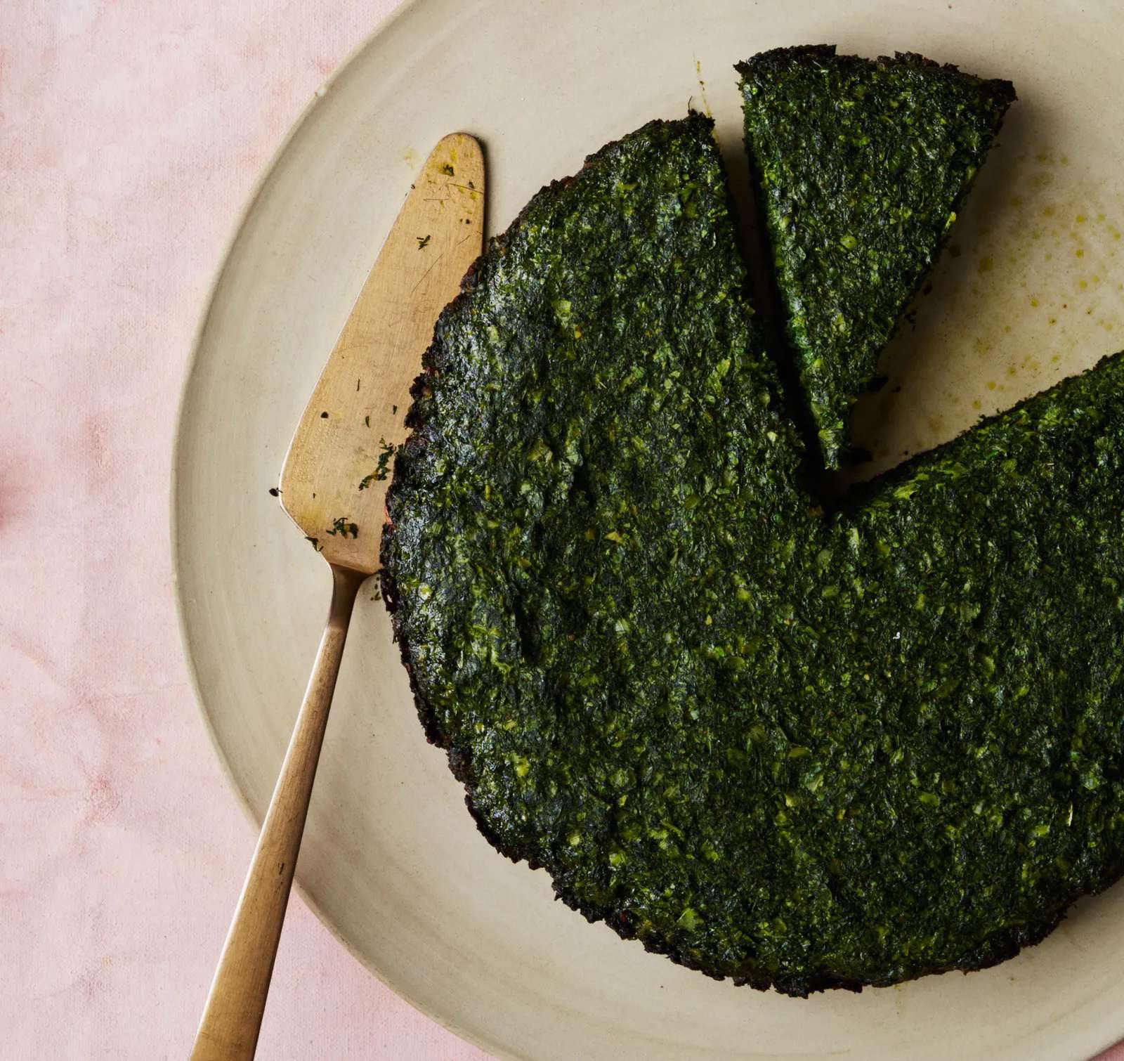 Persian Herb and Leek Frittata