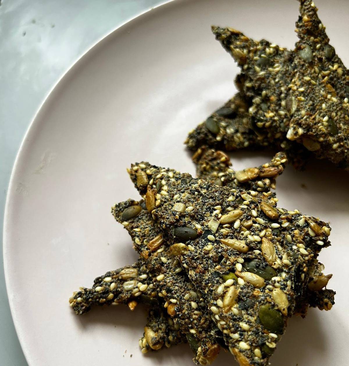 Carley Nadine Seed Crackers