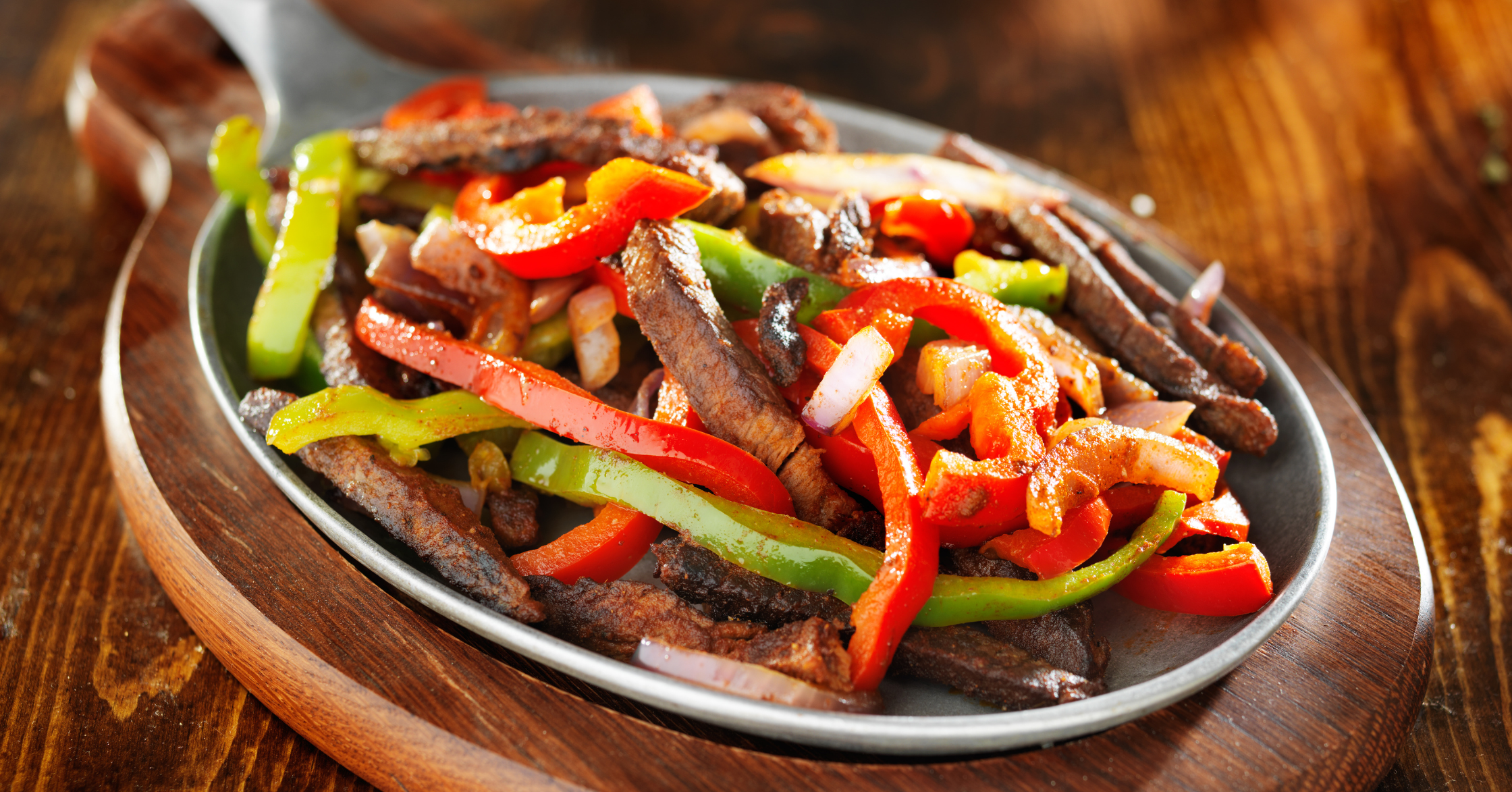 Sheet Pan Steak Fajitas