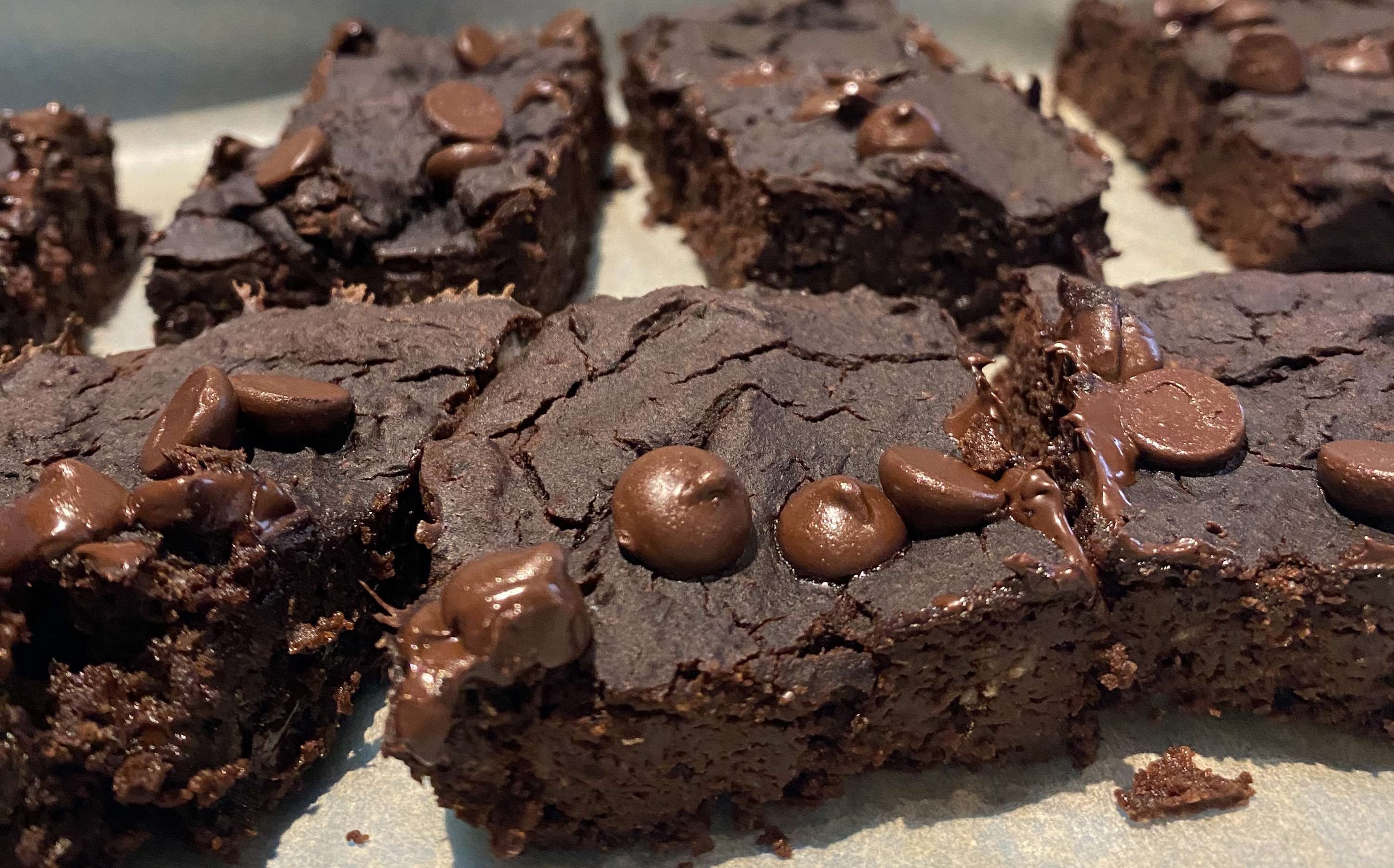 Healthy Avocado Black Bean Brownies