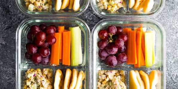 Chickpea Salad Bento Box