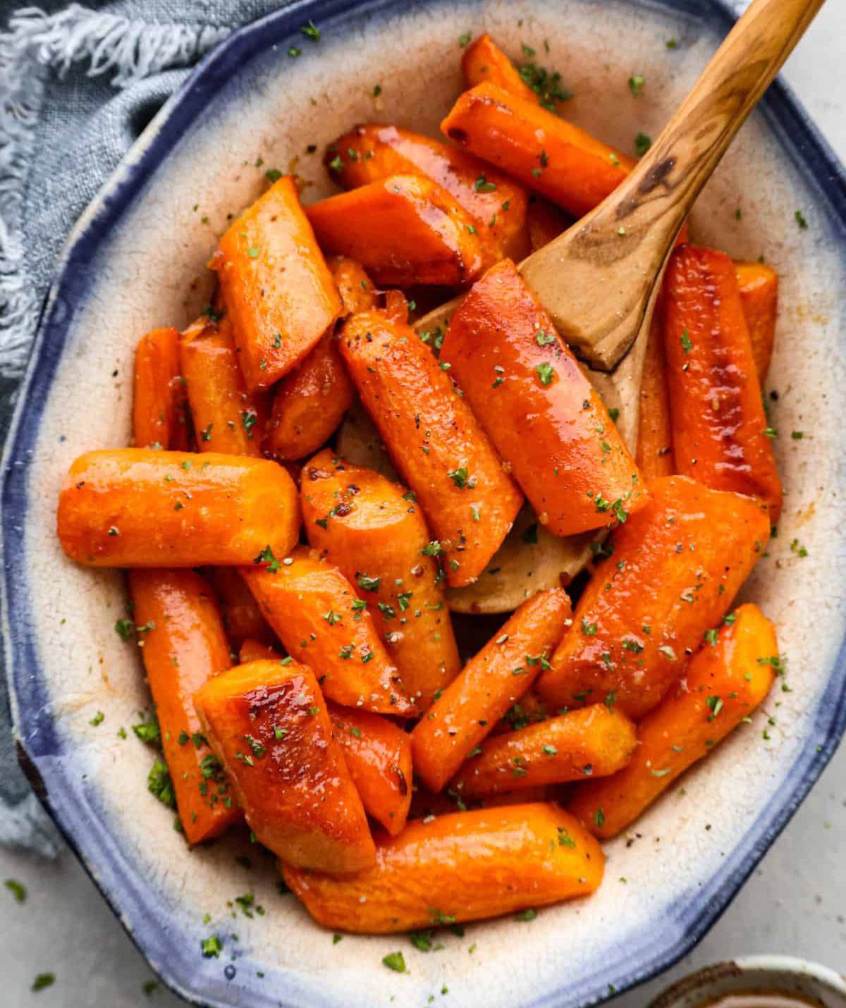 Honey Garlic Carrots