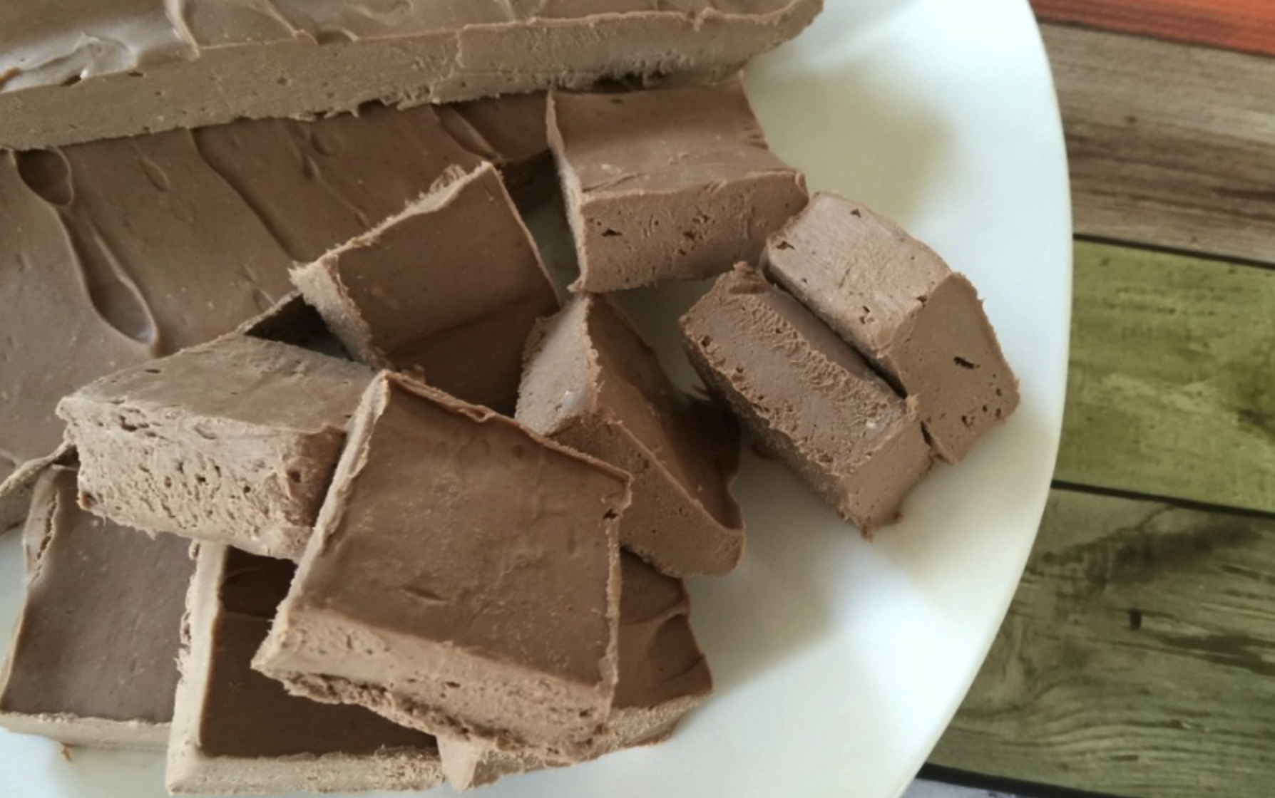 Low Carb Cream Cheese Fudge