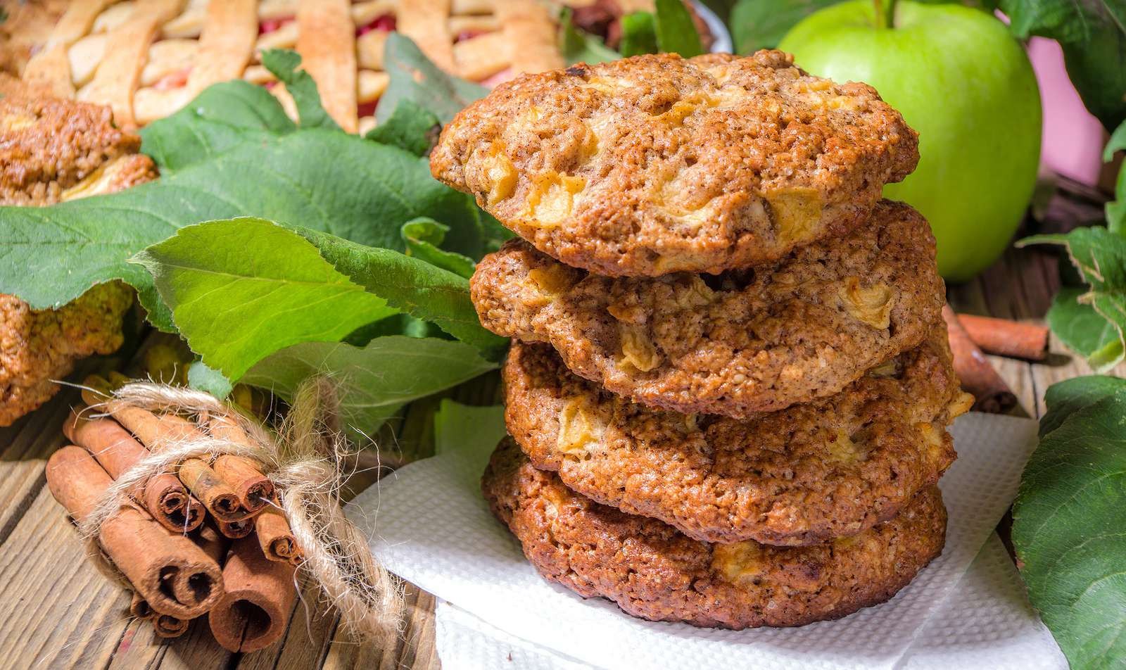 Apple Oat Cookies