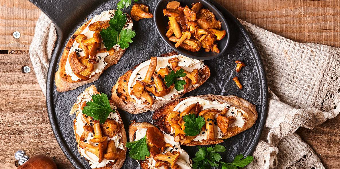 Wild Mushroom Bites