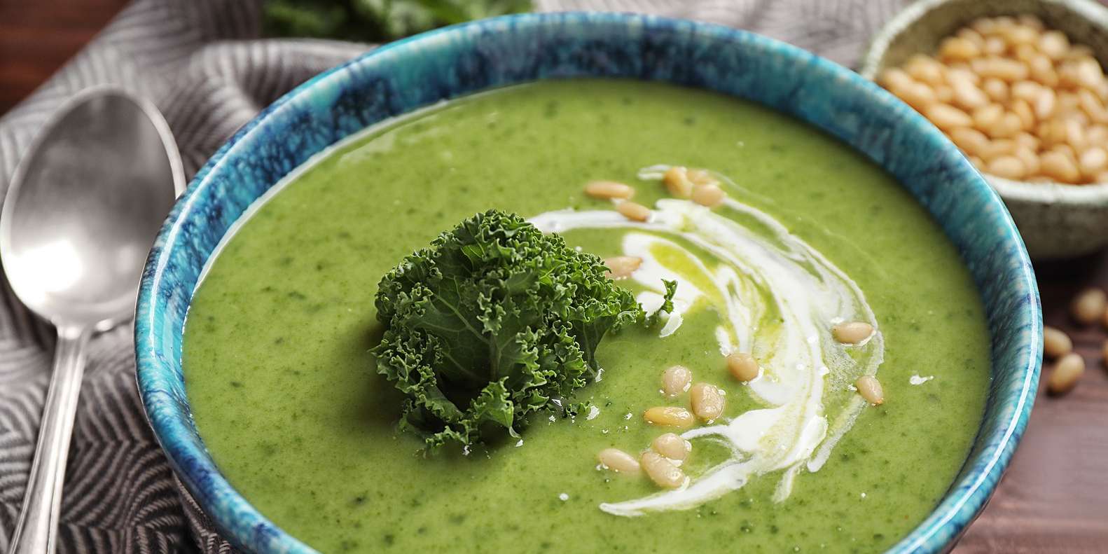 Cauliflower Kale Soup