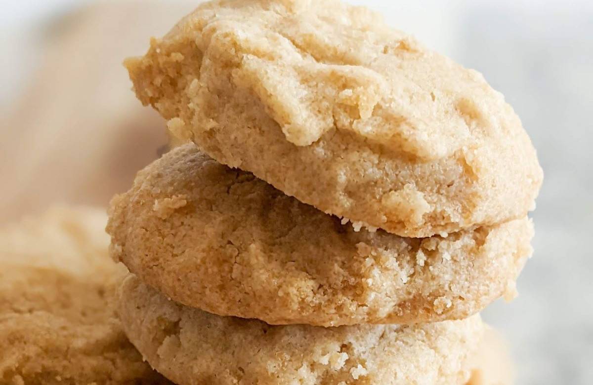 3 Ingredient Sugar Cookies (V)(GF)