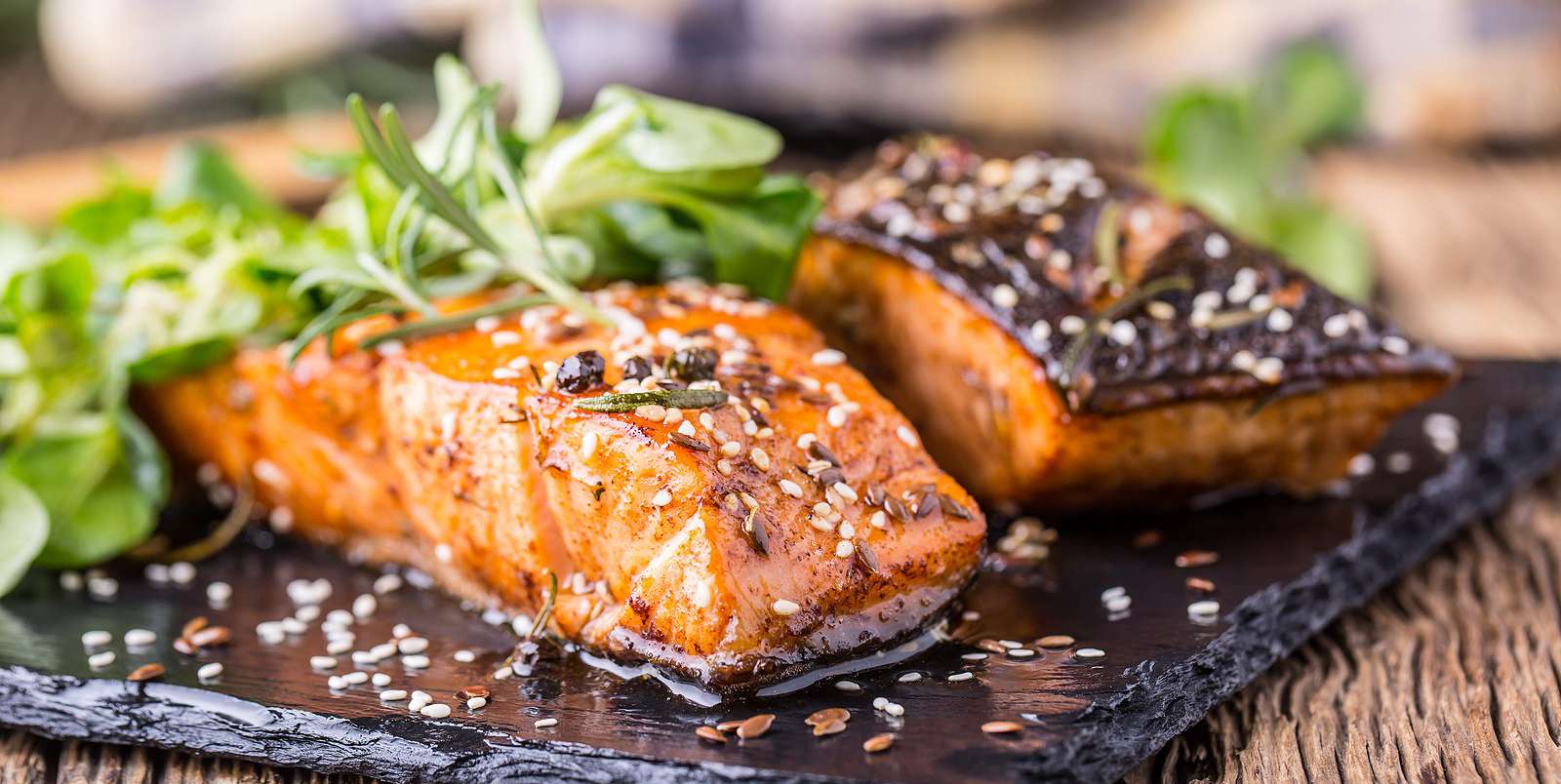 Glazed Trout with Roasted Vegetables