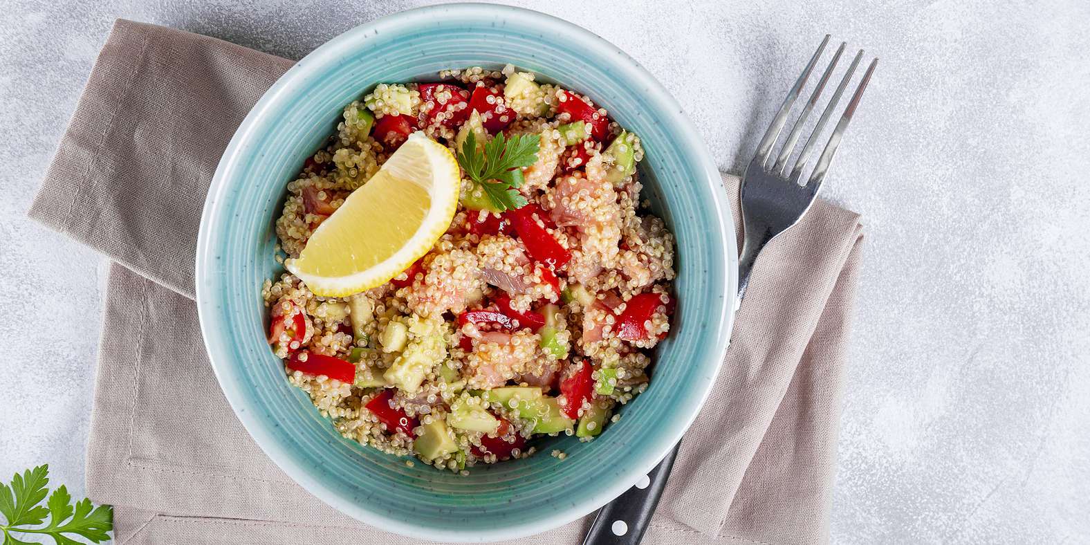 Salmon Quinoa Bowl