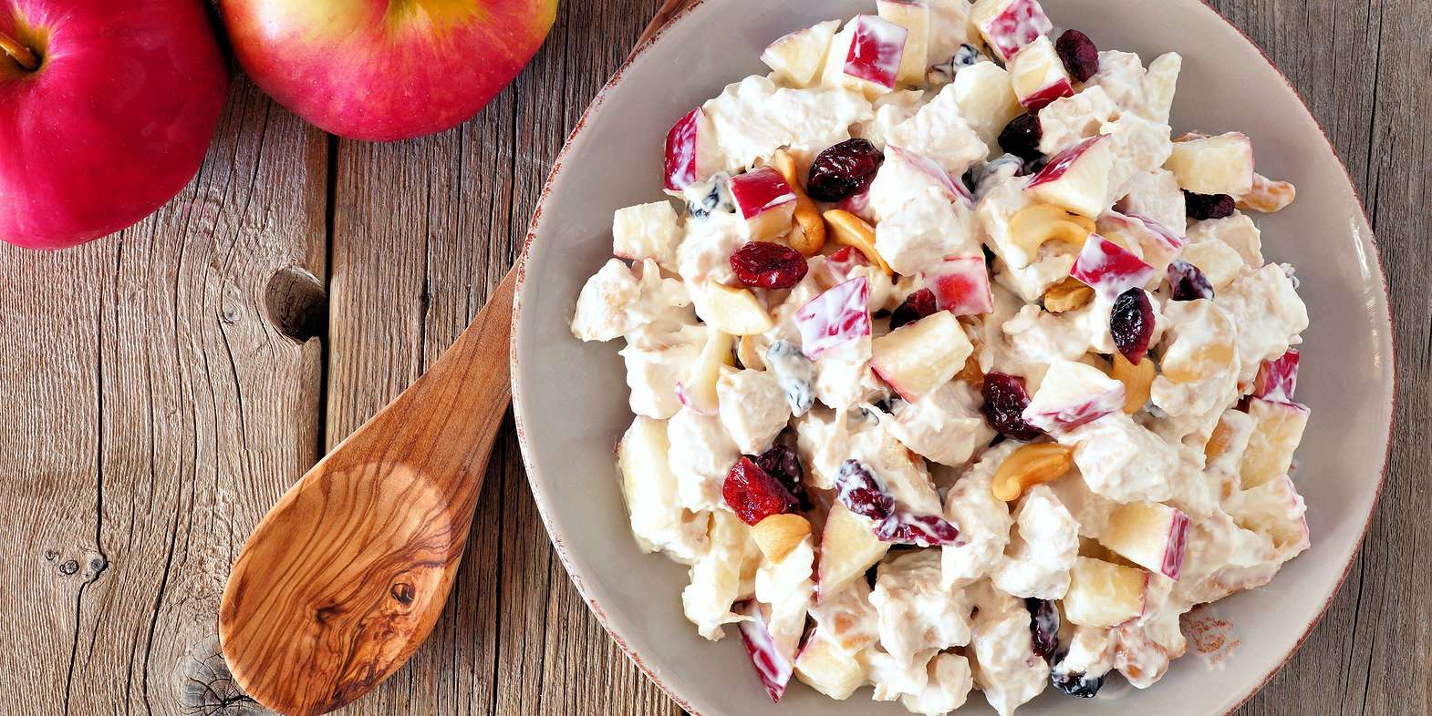 Chicken Salad with Apples & Cranberries