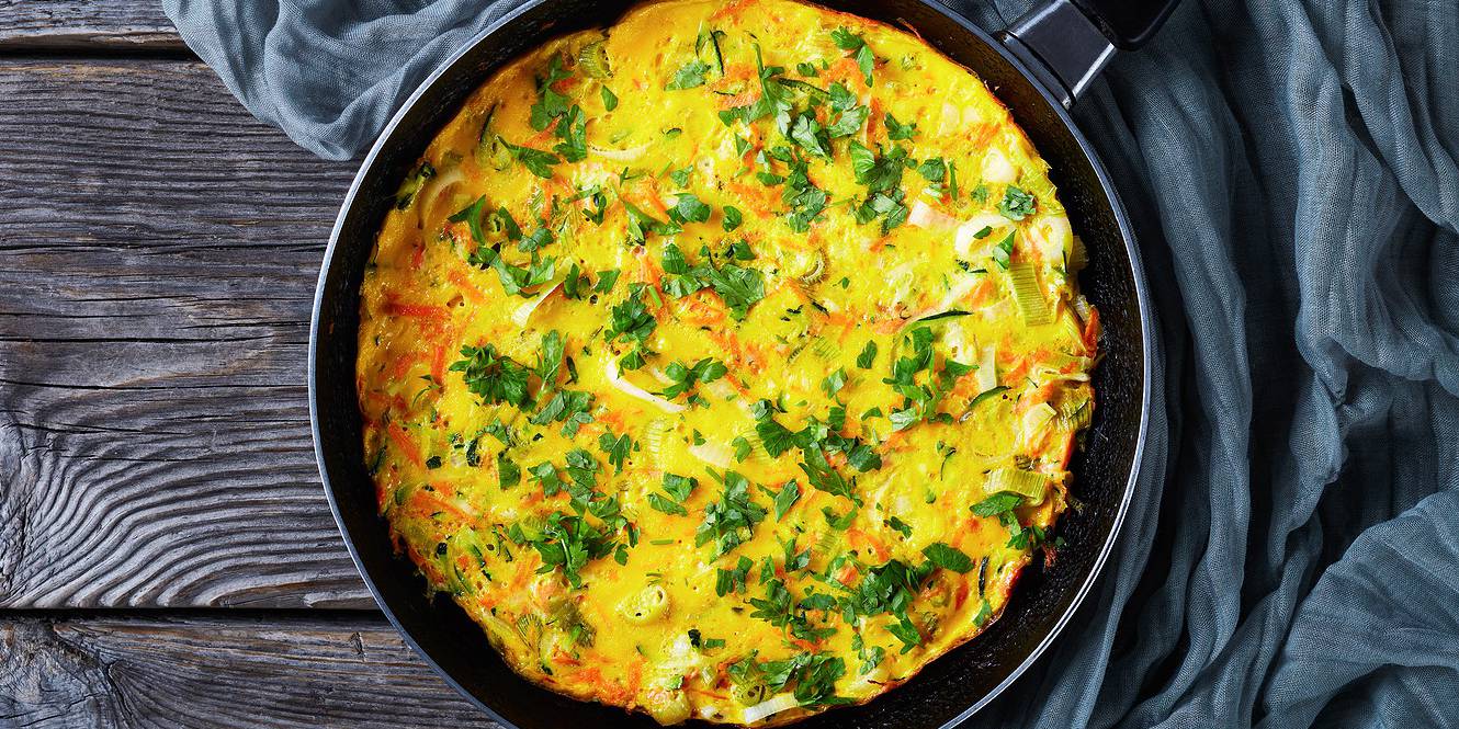 Tofu and Veggie Frittata