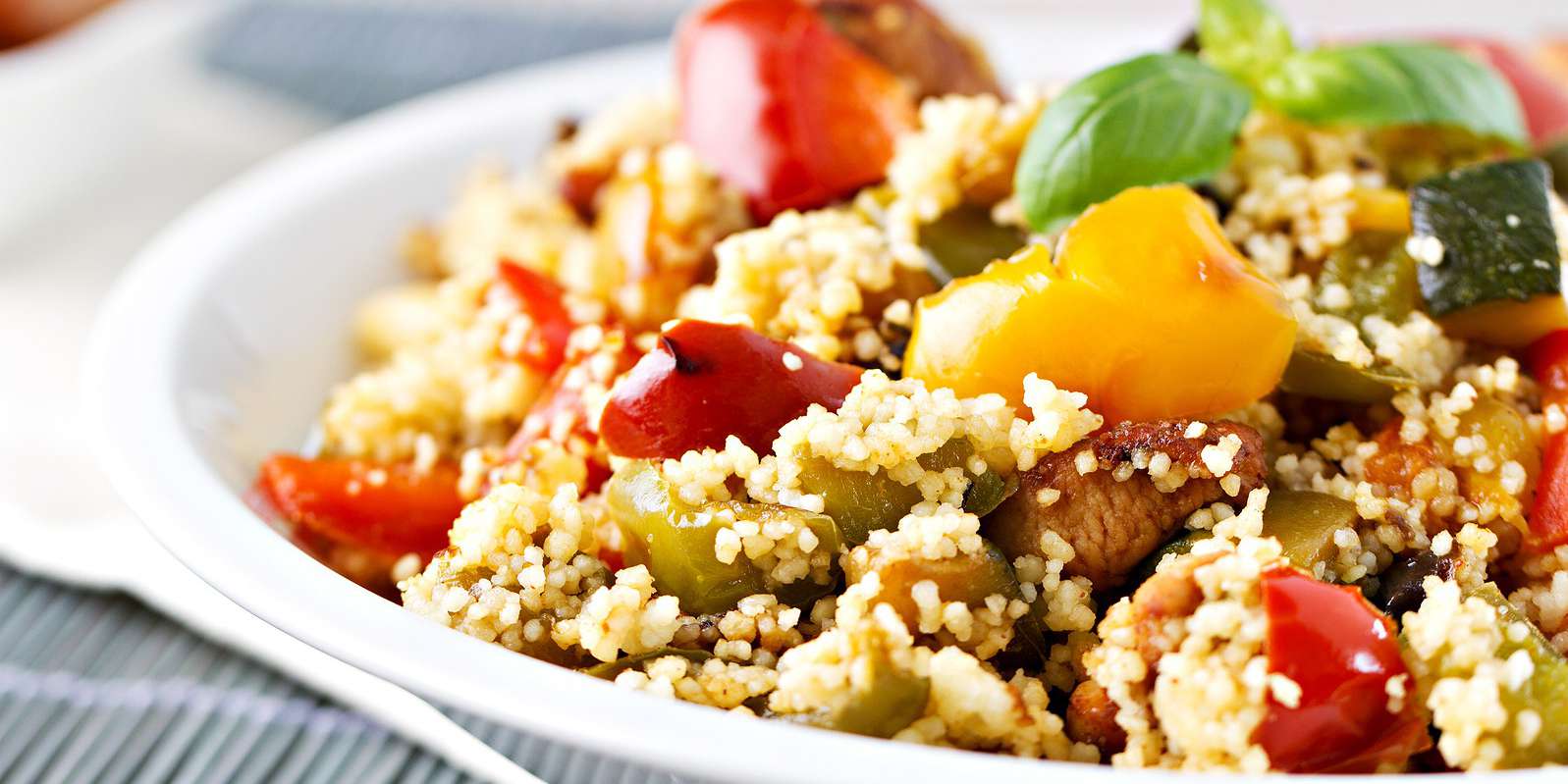 Mediterranean Couscous and Roasted Vegetable Salad