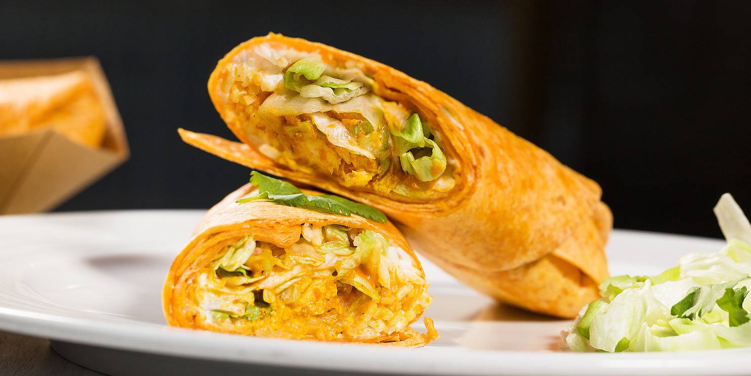Curried Tuna Salad Wraps