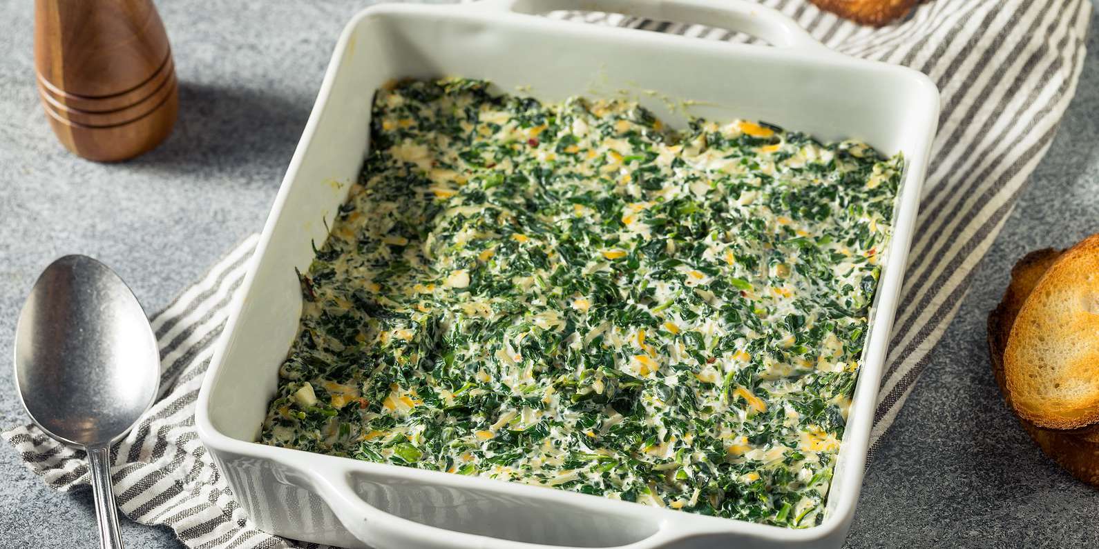 Chicken, Spinach & Artichoke Casserole