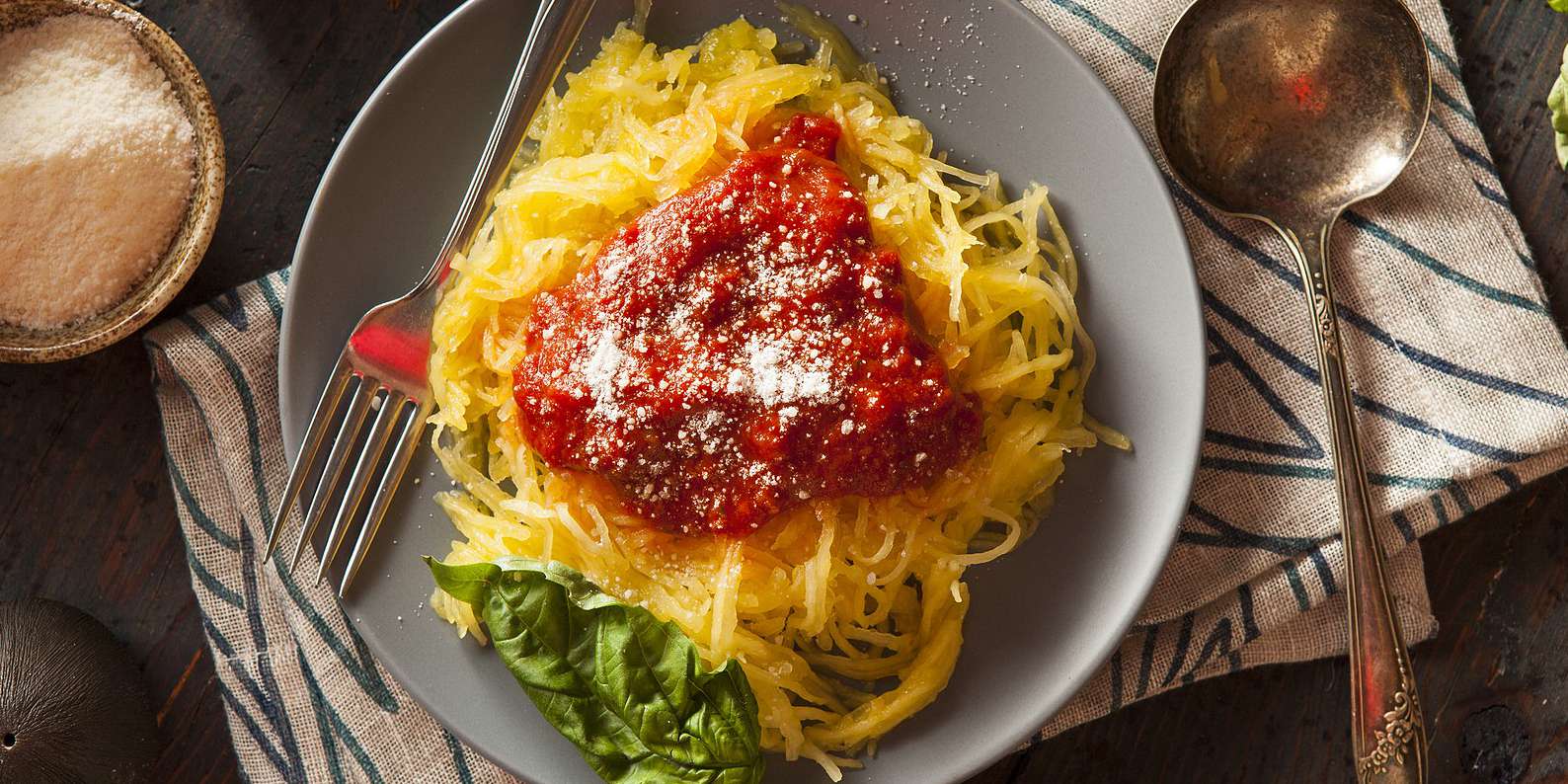 Tomato Basil Spaghetti Squash