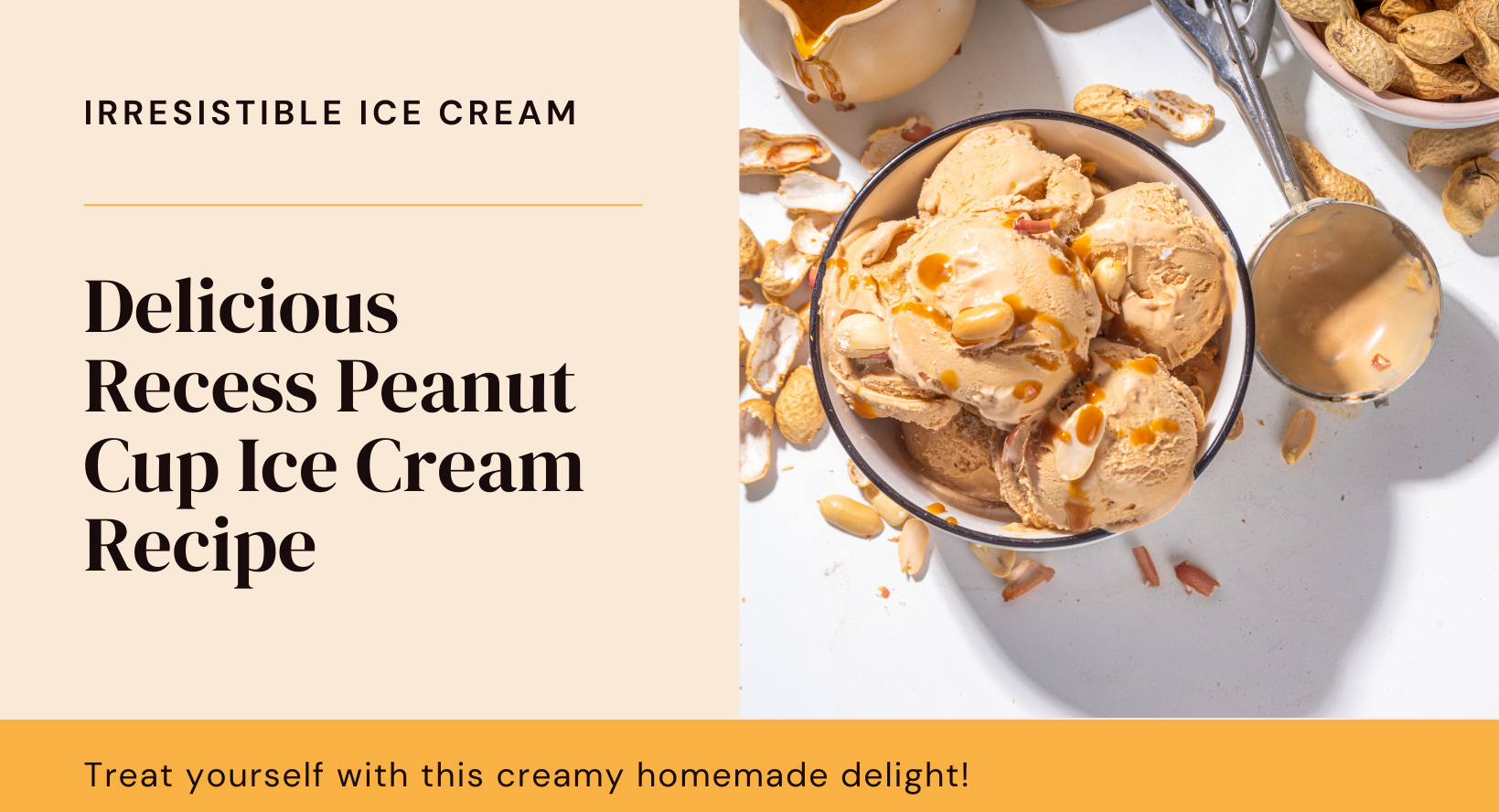 Recess Peanut Cup Ice Cream Recipe